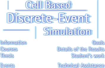 Cell Based Discrete-Event Simulation